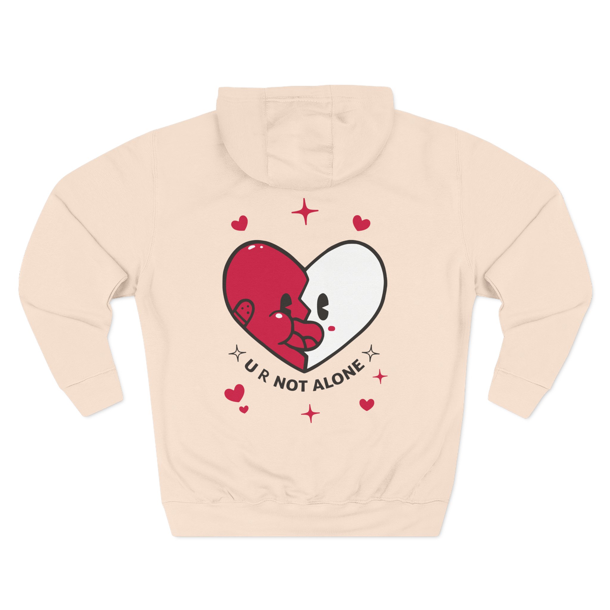 El Mariana Three-Panel Fleece Hoodie