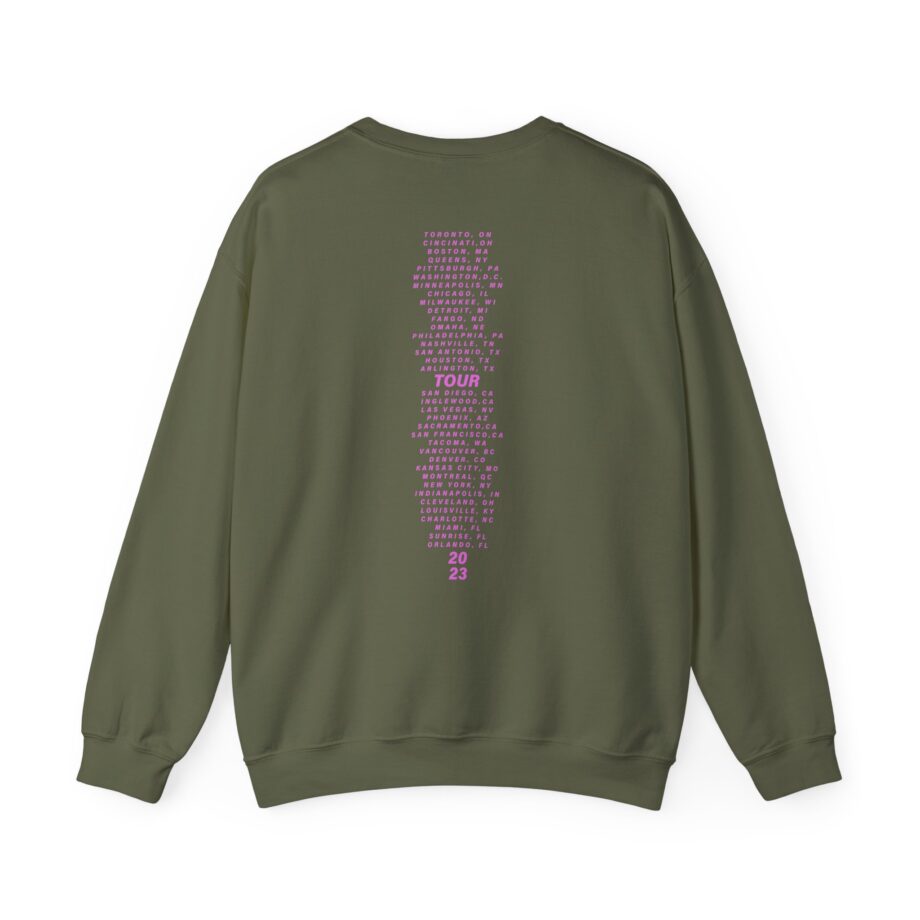 Pink Trustfall Praise Unisex Heavy Blend™ Crewneck Sweatshirt