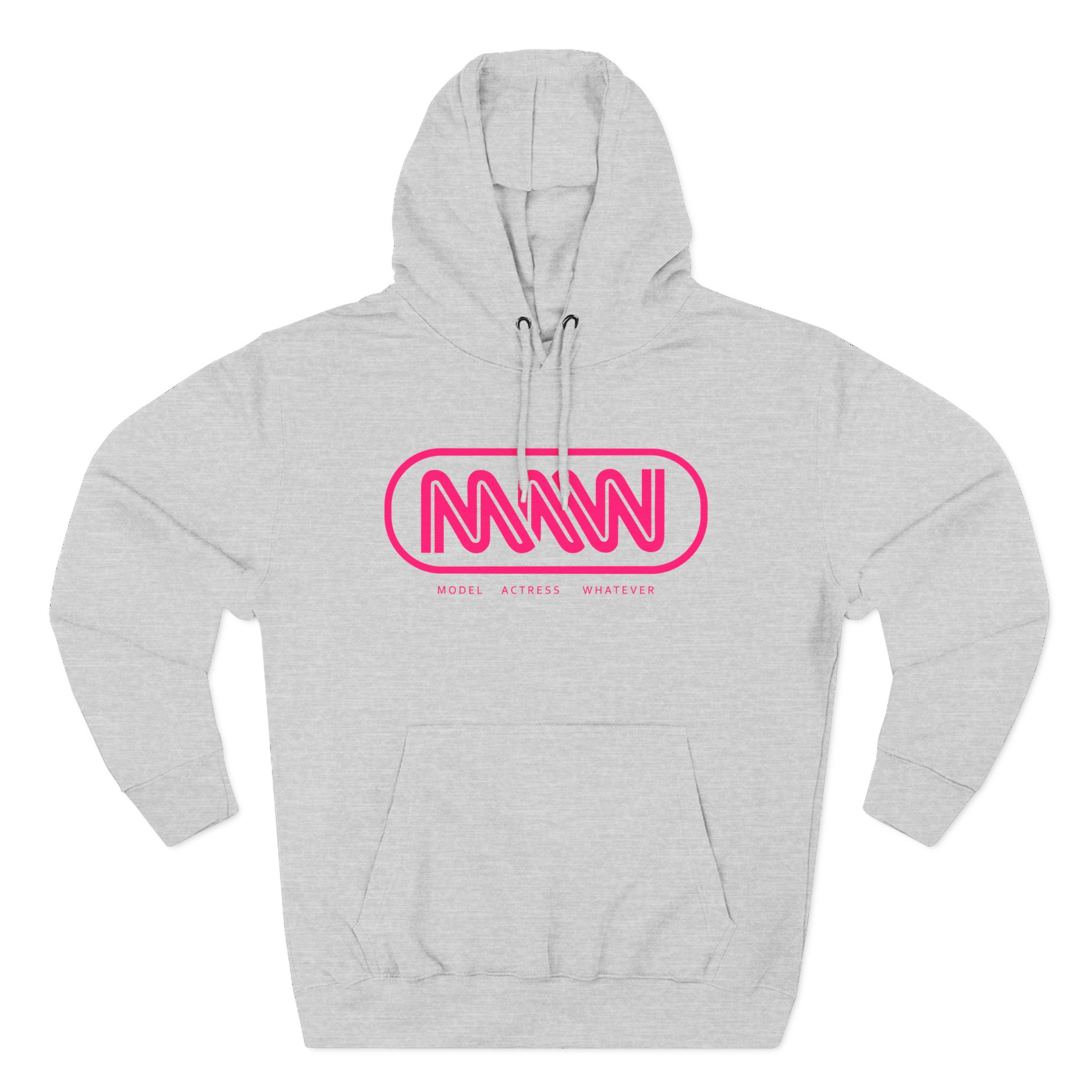 Suki Waterhouse MAW Logo Three-Panel Fleece Hoodie