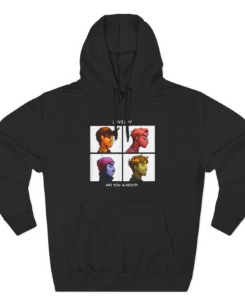 Lovejoy Are You Alright Three-Panel Fleece Hoodie