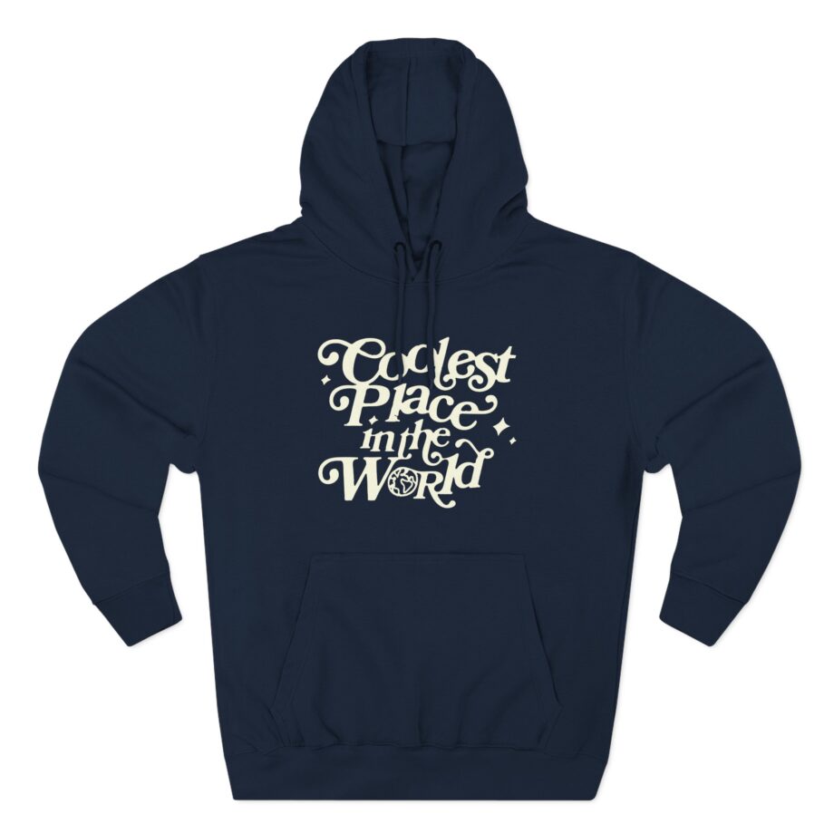 Suki Waterhouse Coolest Place in the World Three-Panel Fleece Hoodie
