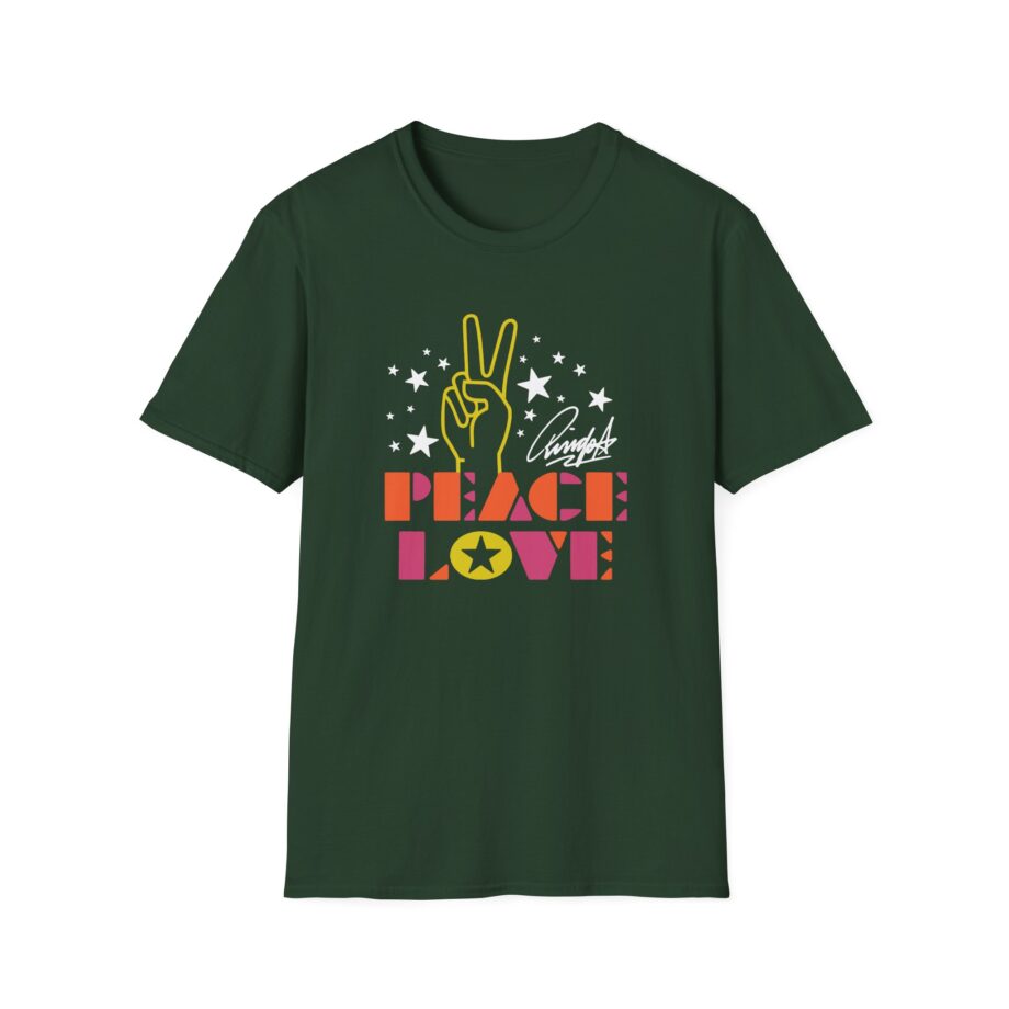Ringo Starr Peace & Love Peace Sign Unisex Softstyle T-Shirt
