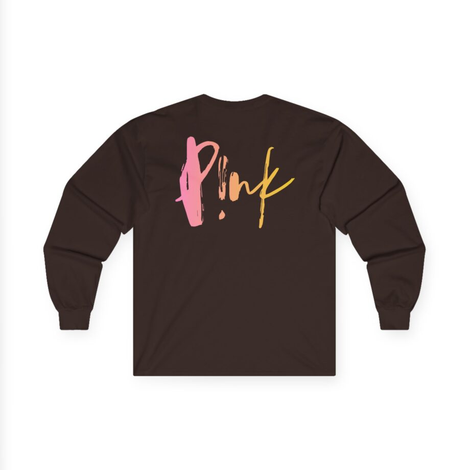 P!nk Gradient Cover Me in Sunshine Unisex Ultra Cotton Long Sleeve Tee