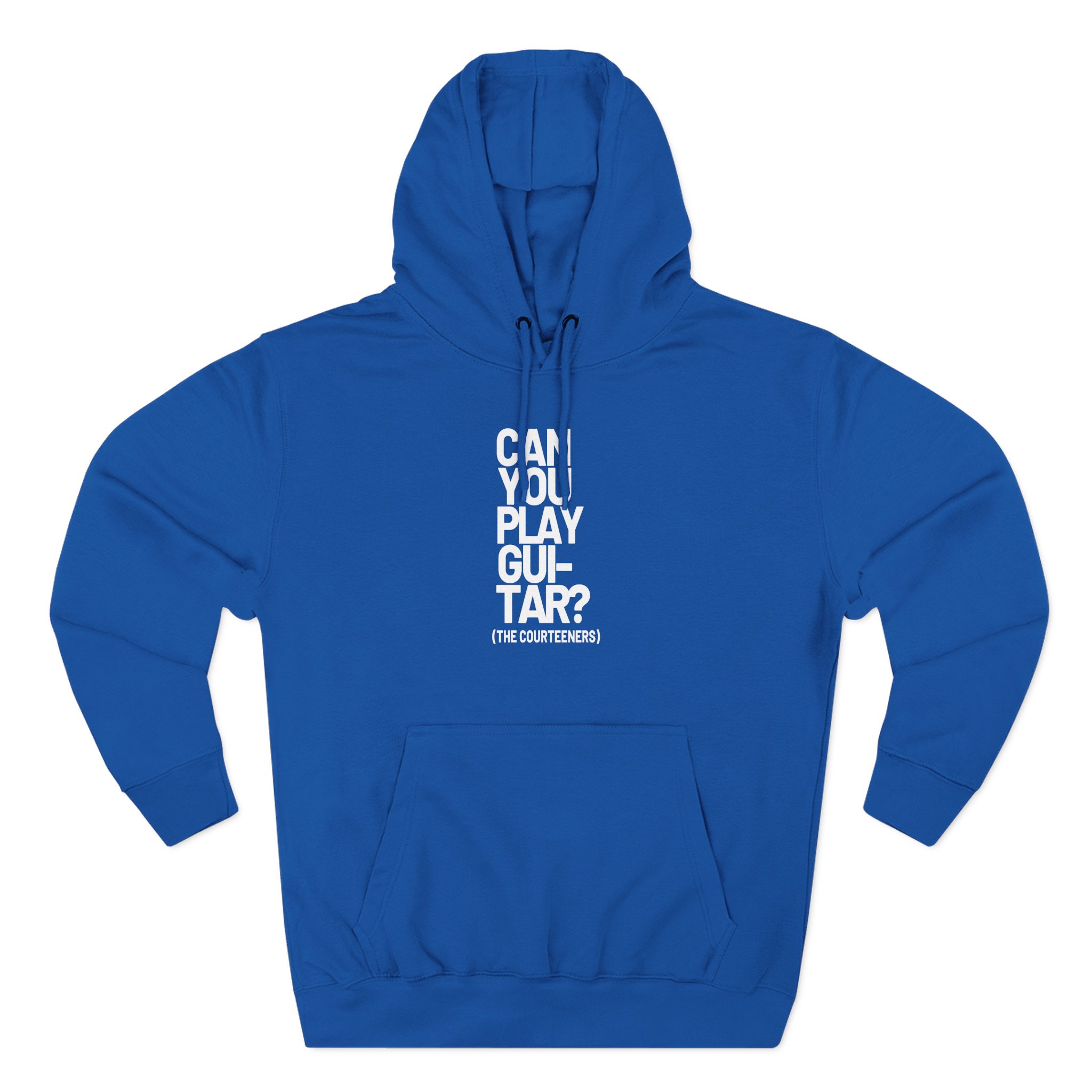 Courteeners Guitar Three-Panel Fleece Hoodie