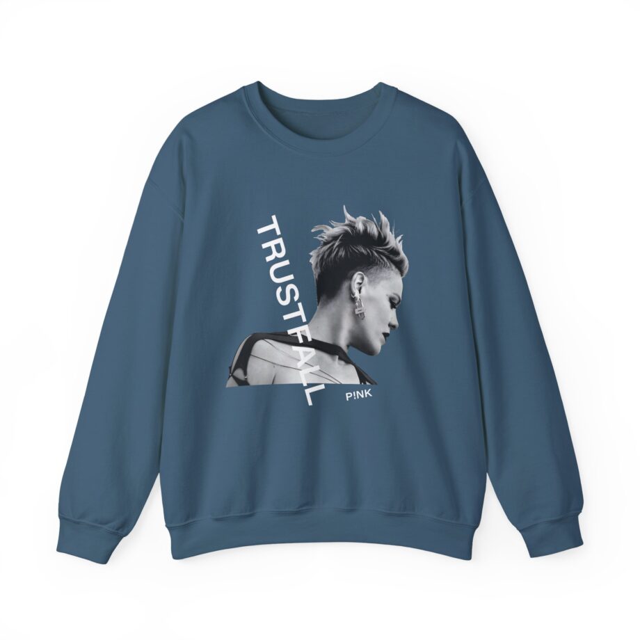 Pink Trustfall Unisex Heavy Blend™ Crewneck Sweatshirt