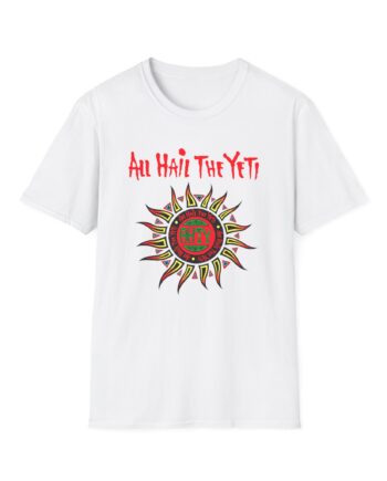 All Hail the Yeti Sun Unisex Softstyle T-Shirt