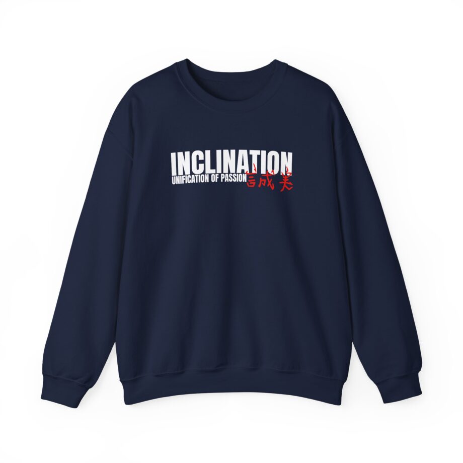Inclination Straight Edge Unisex Heavy Blend™ Crewneck Sweatshirt