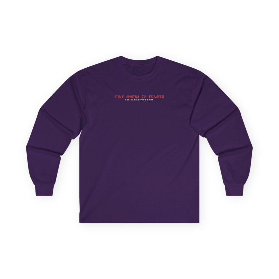 Like Moths to Flames the Dark Divine Tour Unisex Ultra Cotton Long Sleeve Tee