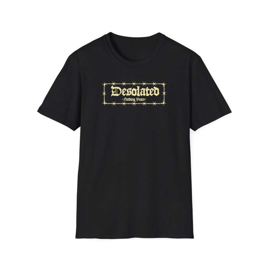 Desolated Finding Peace Unisex Softstyle T-Shirt
