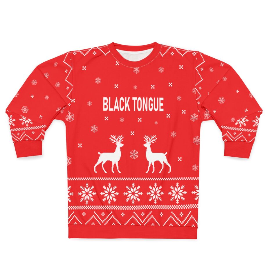 Black Tongue Unisex Sweatshirt (AOP)