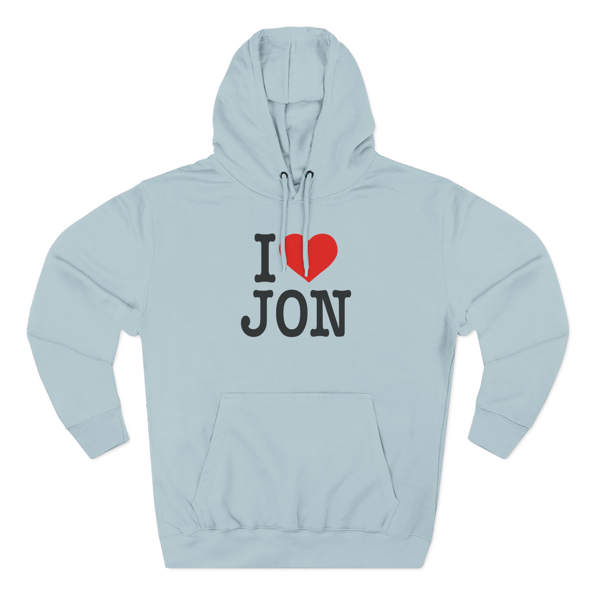 Jon Marianek I Love Jon Three-Panel Fleece Hoodie