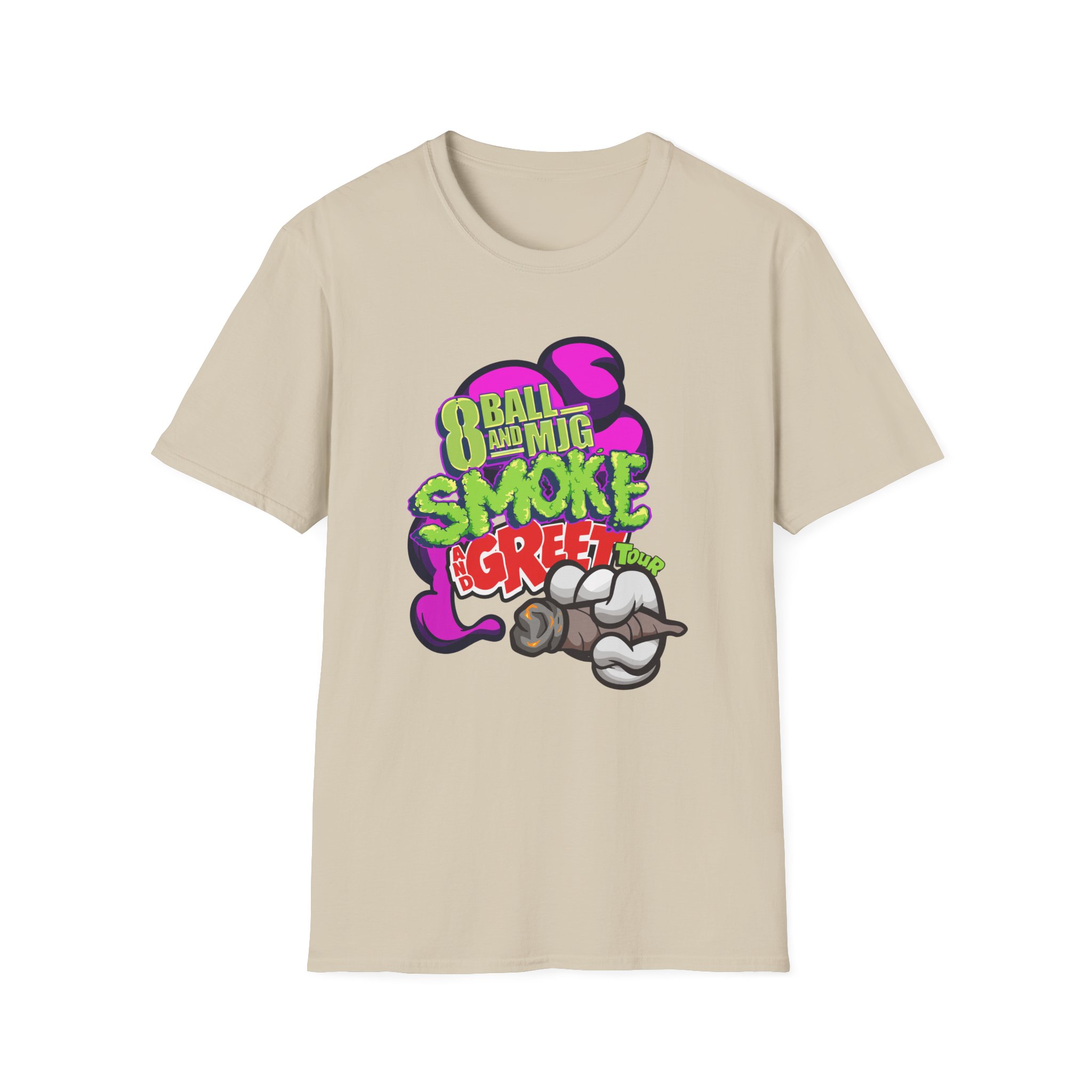 8ball Mjg Unisex Softstyle T-Shirt