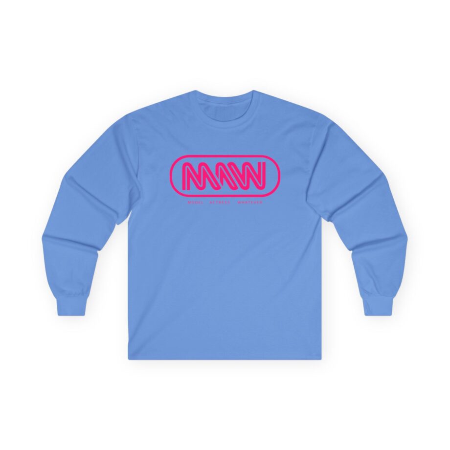 Suki Waterhouse MAW Logo Unisex Ultra Cotton Long Sleeve Tee