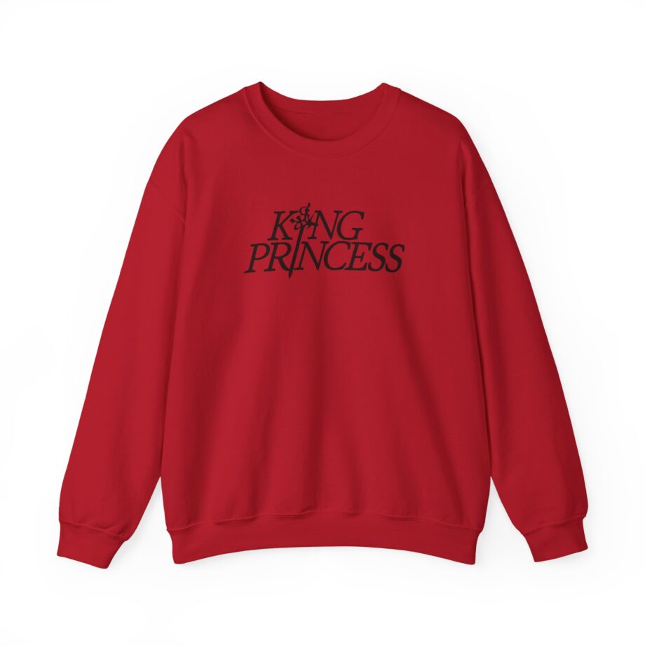 King Princess logo Unisex Heavy Blend™ Crewneck Sweatshirt