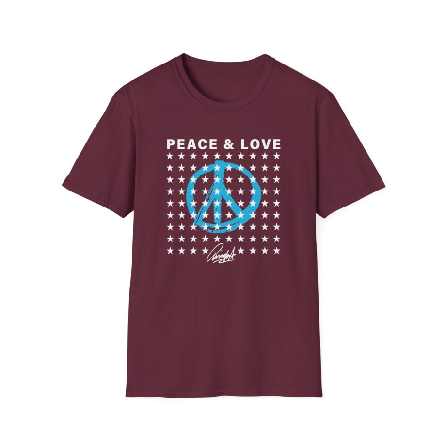 Ringo Starr Peace & Love Stars Unisex Softstyle T-Shirt