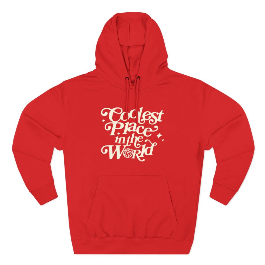 Suki Waterhouse Coolest Place in the World Three-Panel Fleece Hoodie