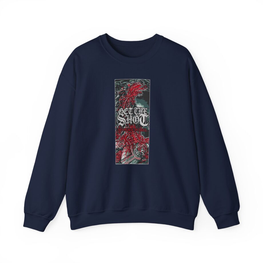 Get the Shot No Peace in Hell Unisex Heavy Blend™ Crewneck Sweatshirt