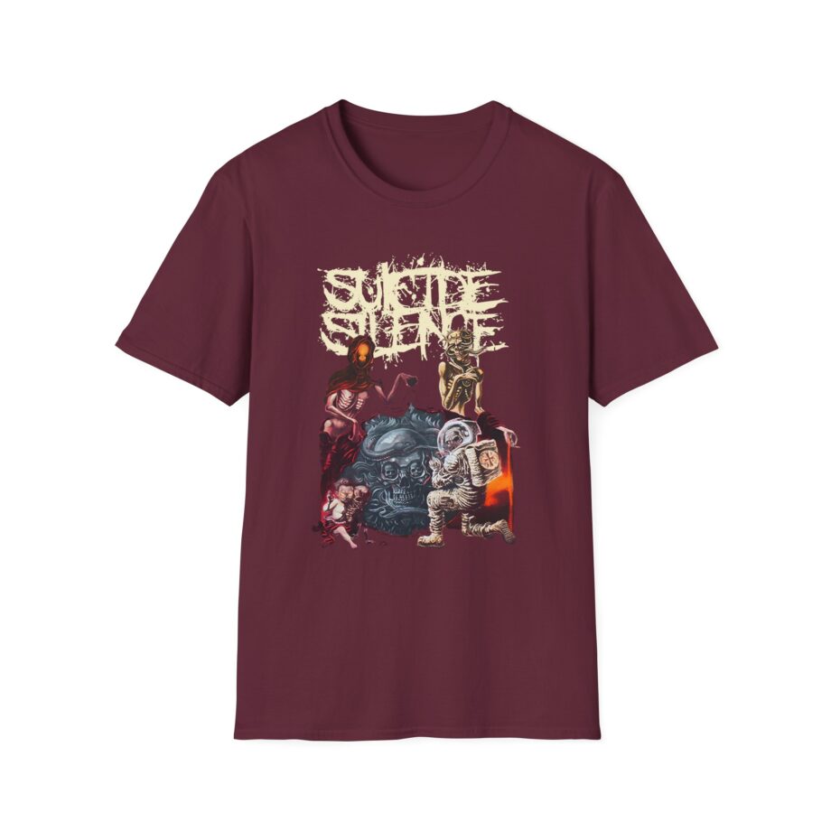 Suicide Silence Rymd Cover Tour 2023 Unisex Softstyle T-Shirt