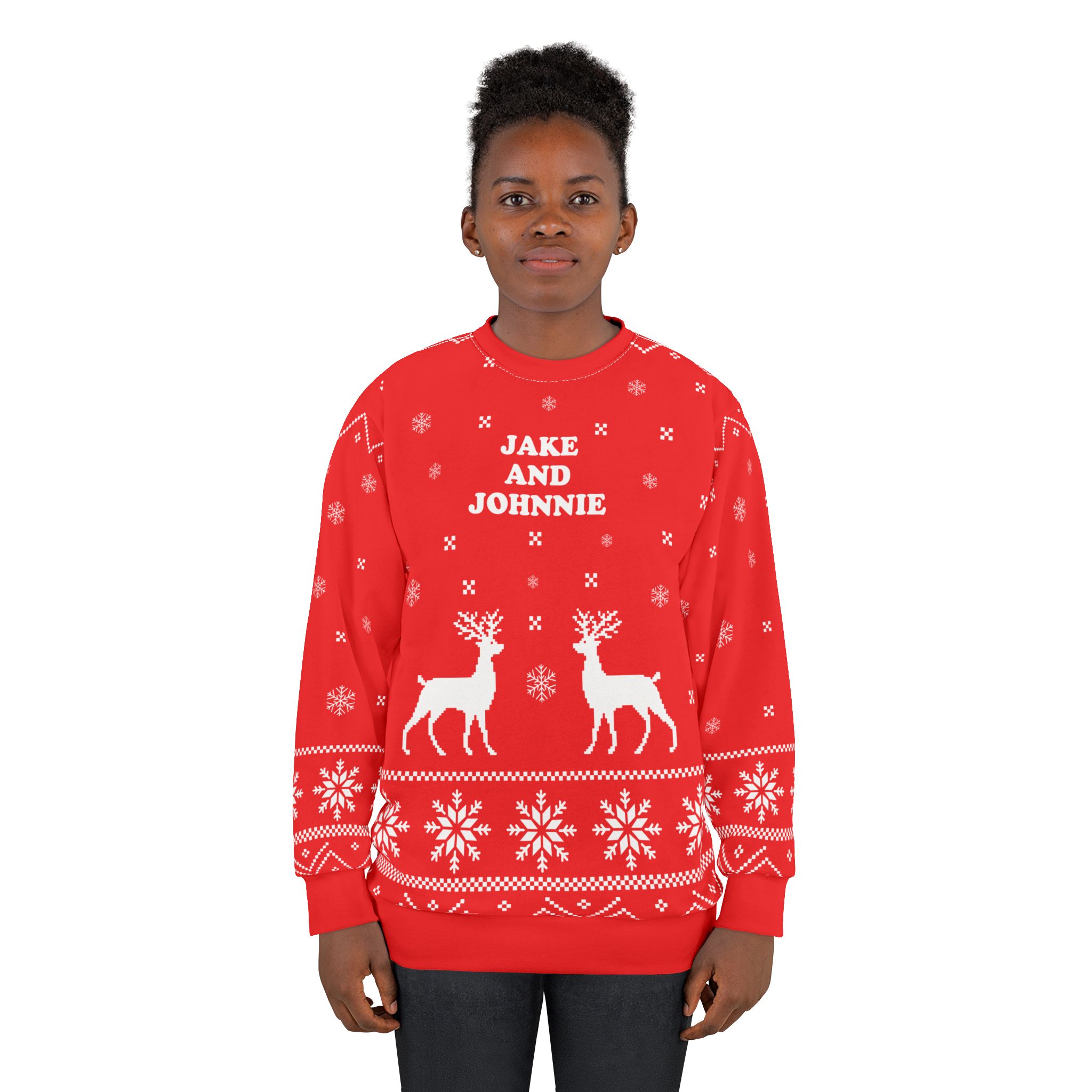 Jake and Johnnie Unisex Sweatshirt (AOP)