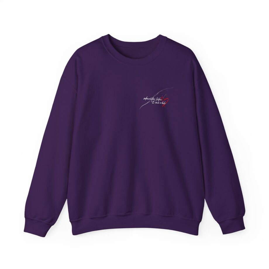 Fattypillow Love & Peace of Mind Unisex Heavy Blend™ Crewneck Sweatshirt