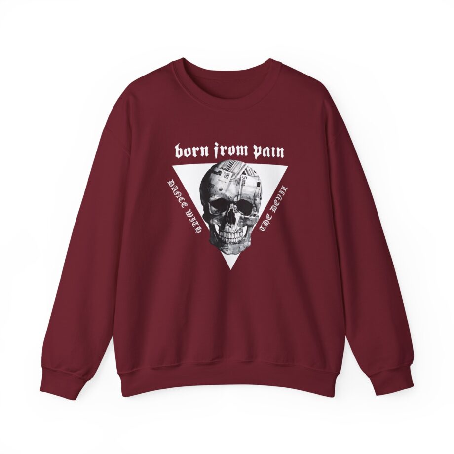Born From Pain Dance With the Devil Unisex Heavy Blend™ Crewneck Sweatshirt
