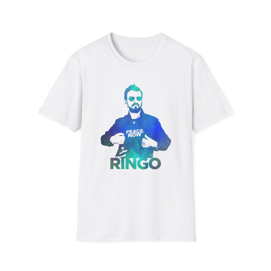 Ringo Starr Peace Now Mint Unisex Softstyle T-Shirt