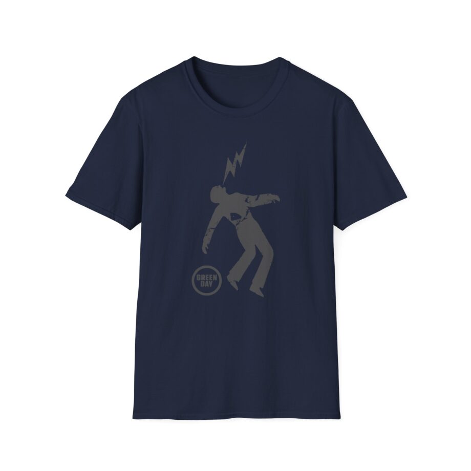 Green Day Vintage Warning Reprint Unisex Softstyle T-Shirt