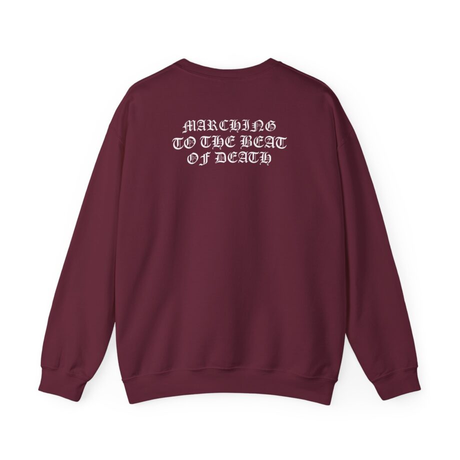 Born From Pain Marching to the Beat of Death Unisex Heavy Blend™ Crewneck Sweatshirt