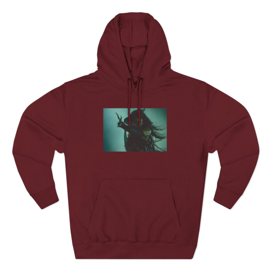 Loreen Tattoo Motion Three-Panel Fleece Hoodie
