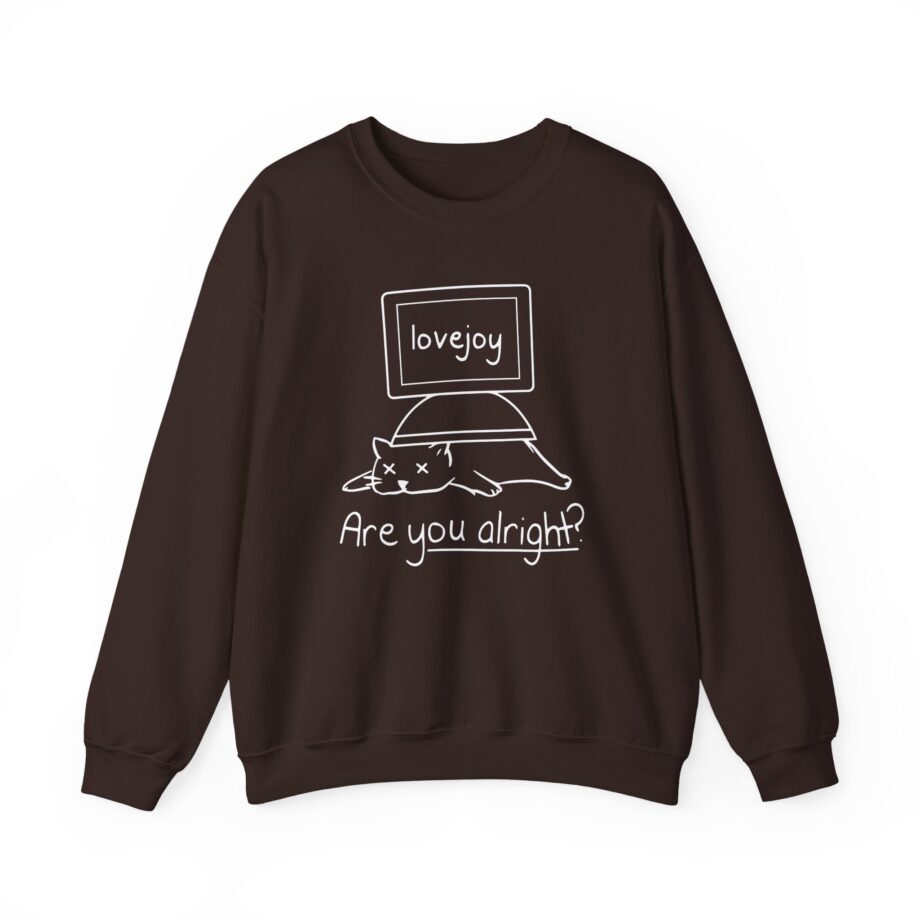 Lovejoy are you alright Unisex Heavy Blend™ Crewneck Sweatshirt
