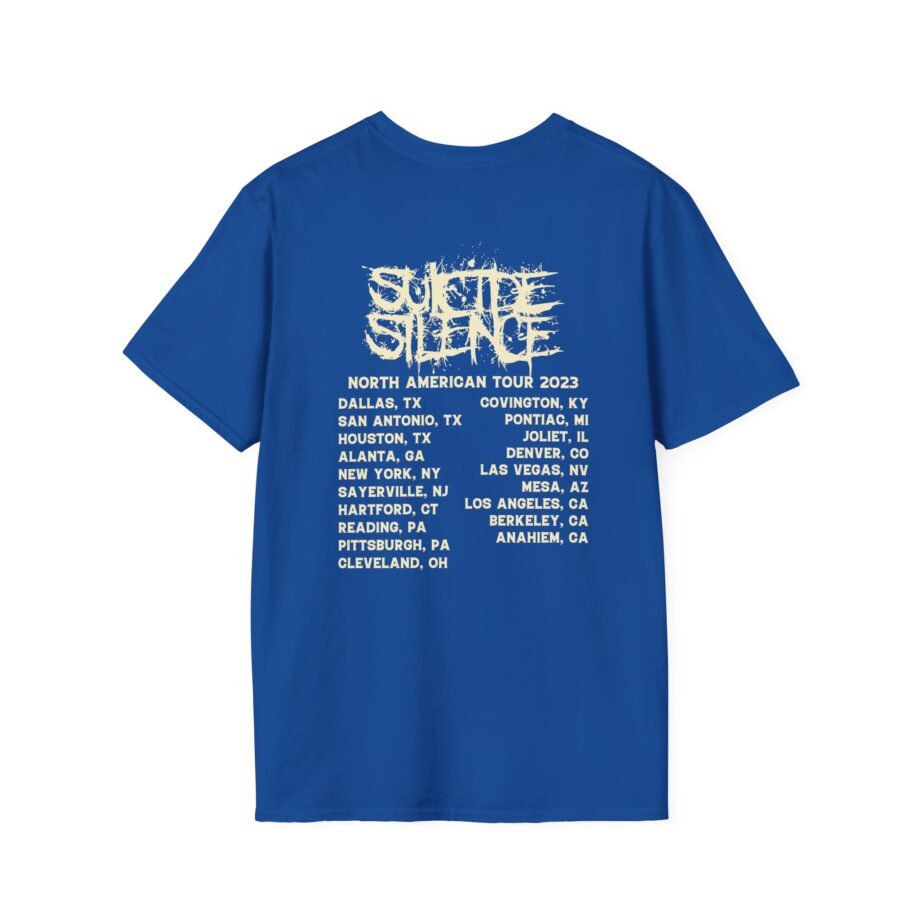 Suicide Silence Rymd Cover Tour 2023 Unisex Softstyle T-Shirt