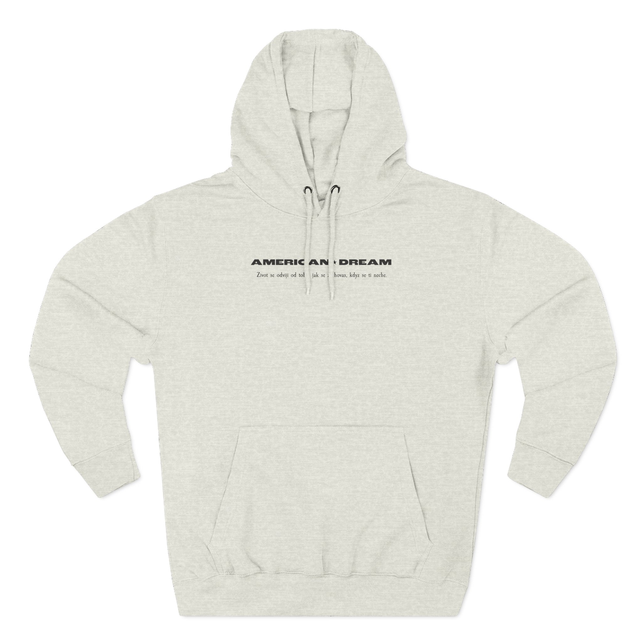 Jon Marianek Three-Panel Fleece Hoodie