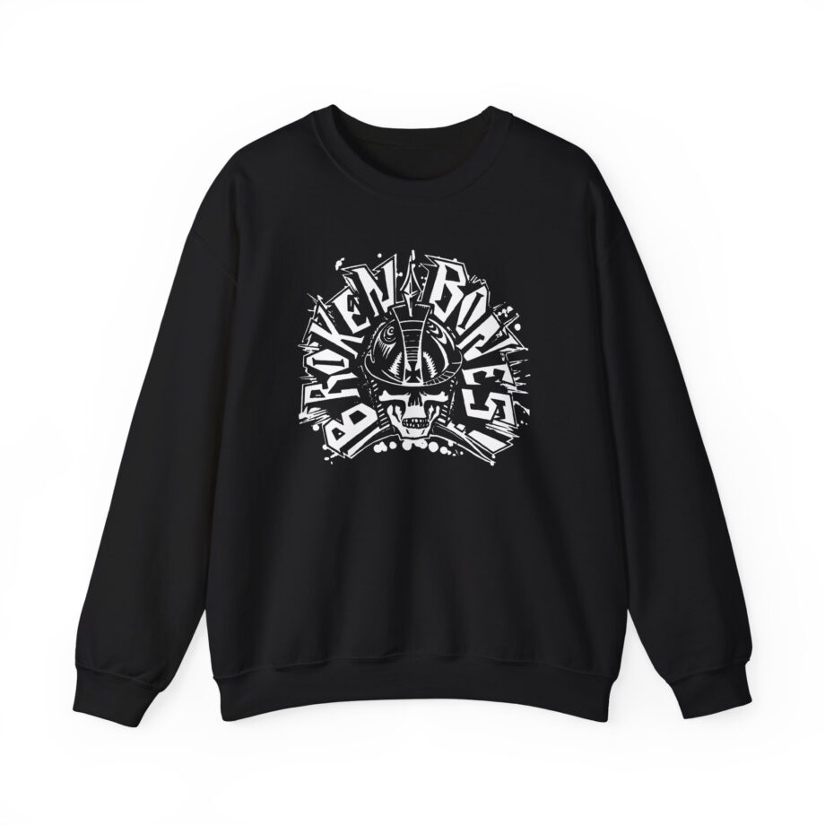 Broken Bones Skull Logo Unisex Heavy Blend Crewneck Sweatshirt