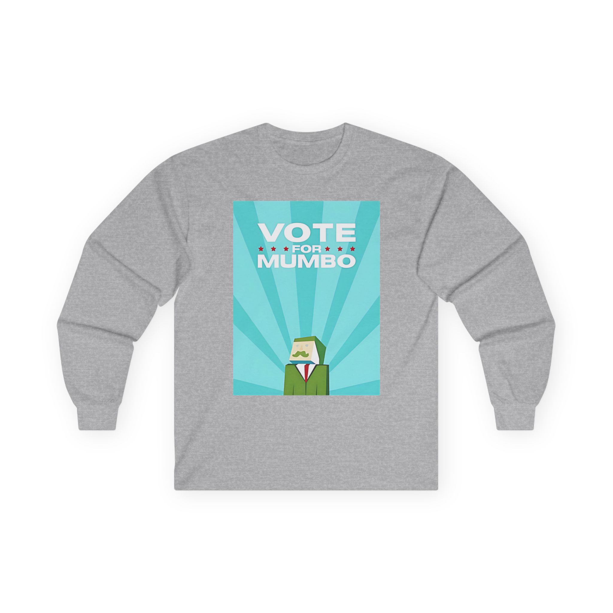 Mumbo Jumbo Vote for Mumbo Unisex Ultra Cotton Long Sleeve Tee