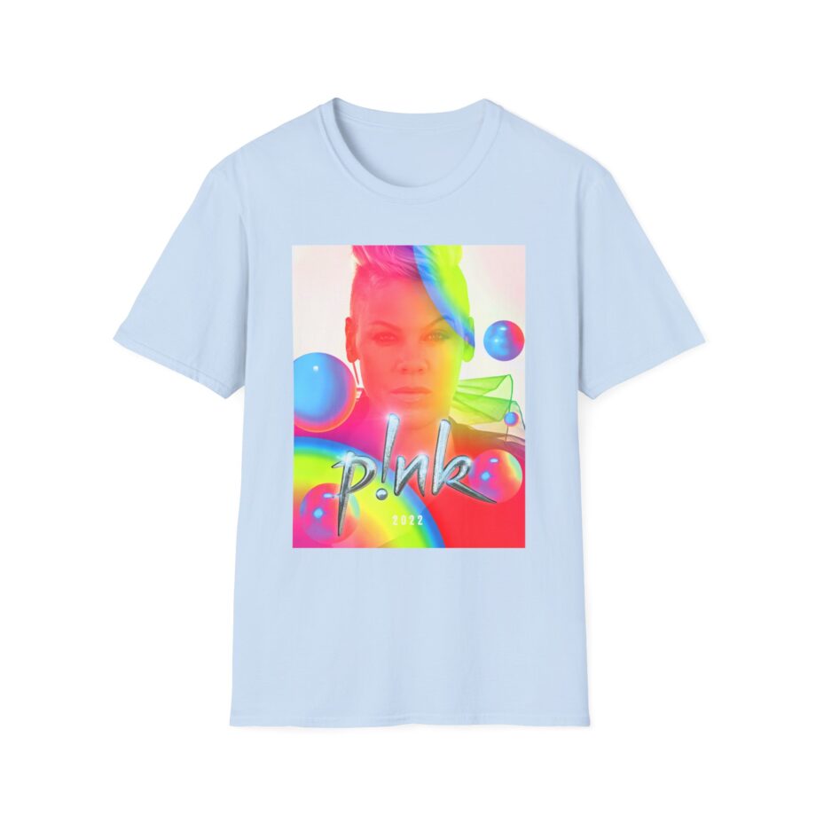P!nk Summer 2022 Rainbow Unisex Softstyle T-Shirt