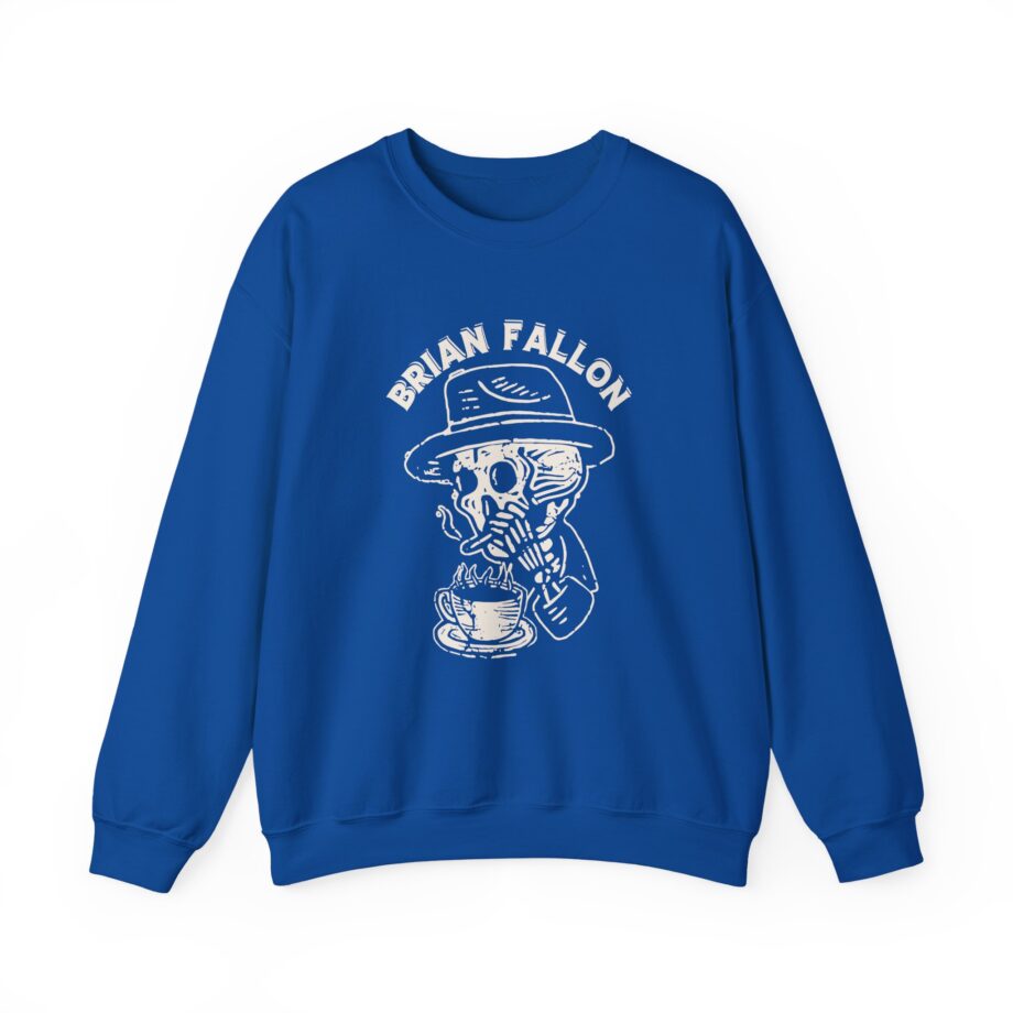 Brian Fallon Smoking Skeleton Unisex Heavy Blend™ Crewneck Sweatshirt