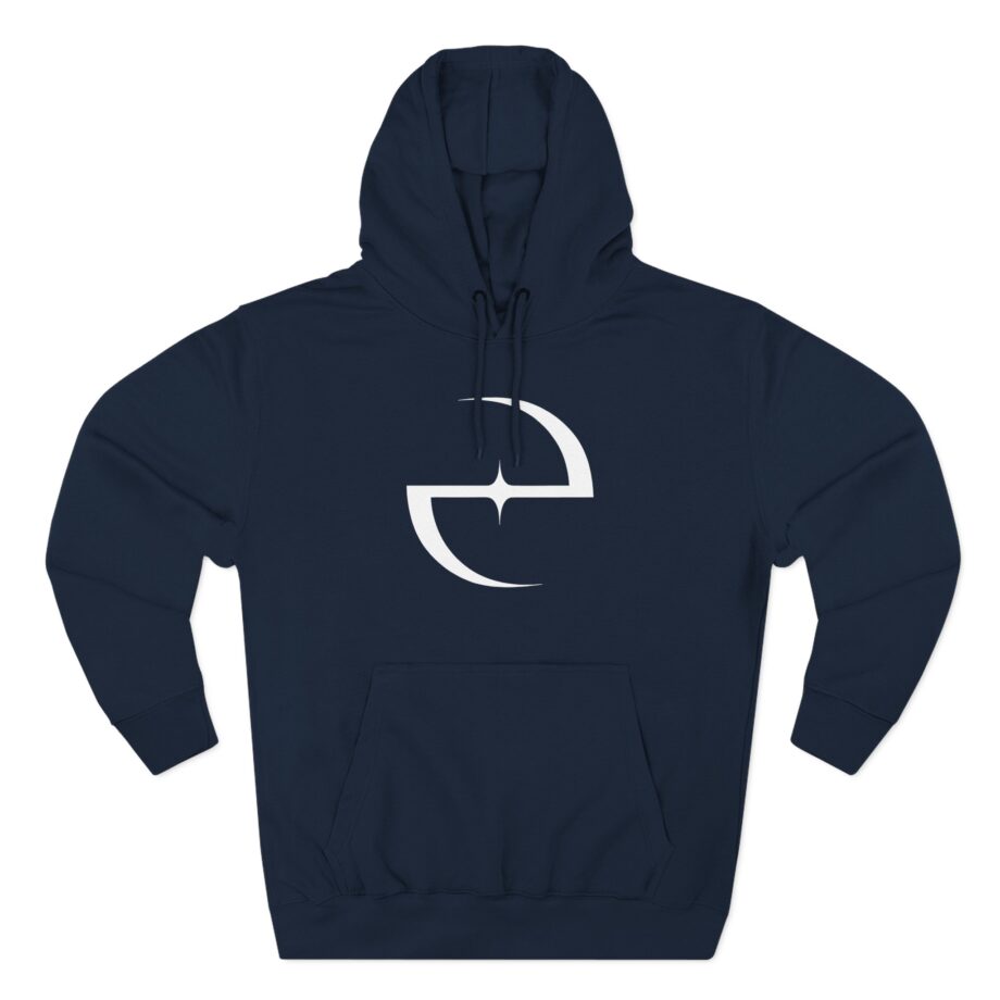 Evanescence E-logo Three-Panel Fleece Hoodie