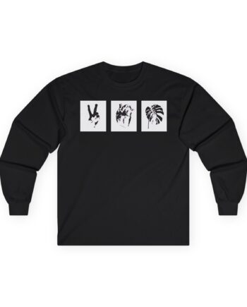 Mumbo Jumbo Peace, Love and Heavy Metal Unisex Ultra Cotton Long Sleeve Tee