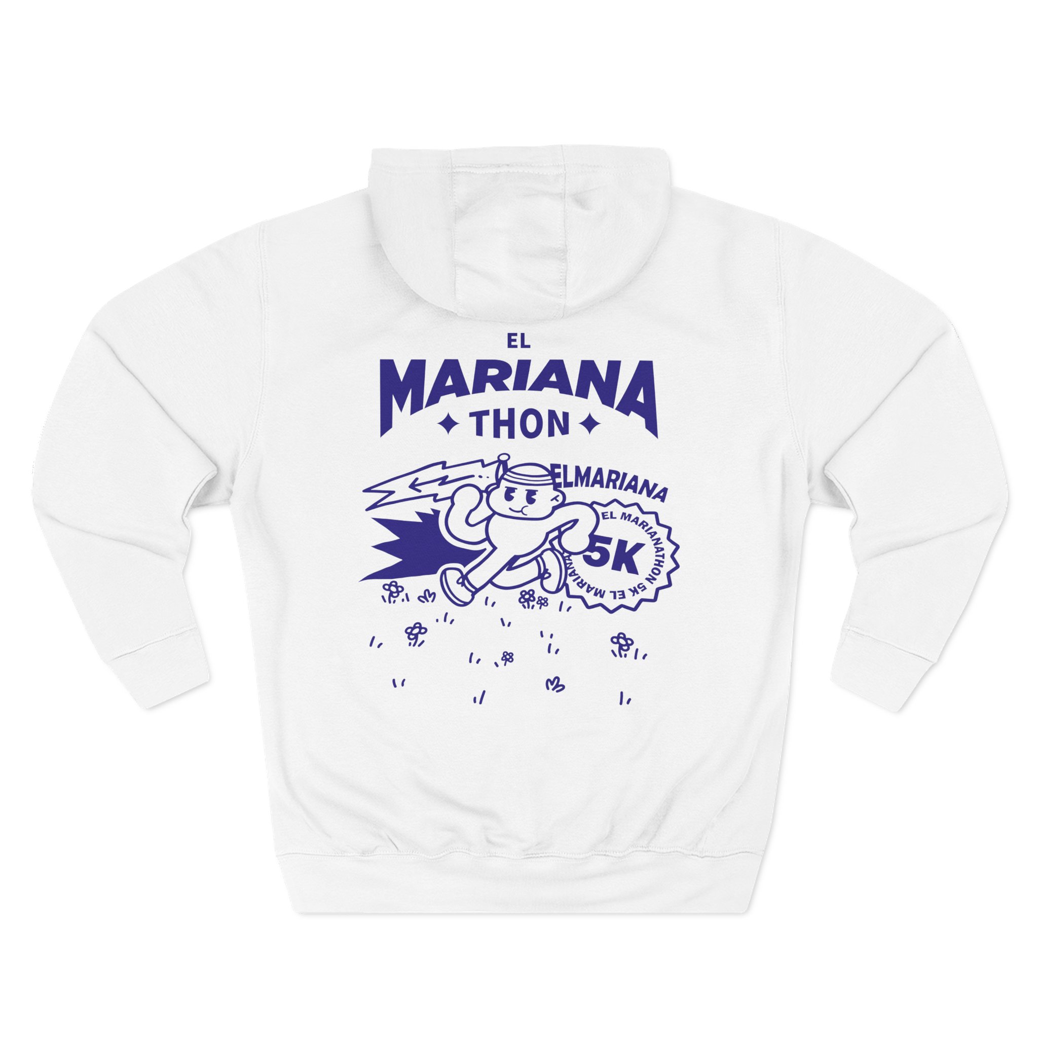 Elmarianathon Three-Panel Fleece Hoodie