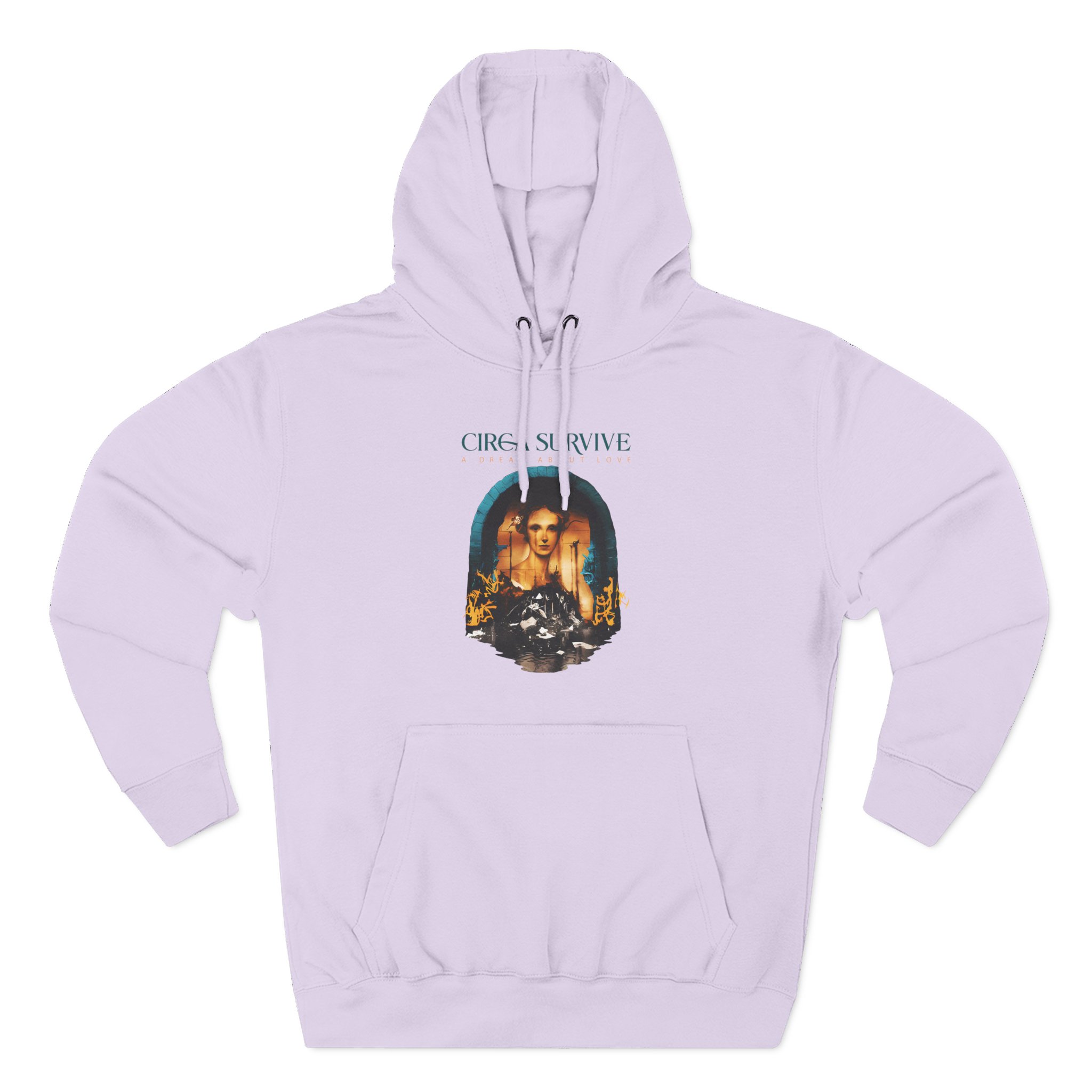 Circa Survive ADAL Cover Three-Panel Fleece Hoodie