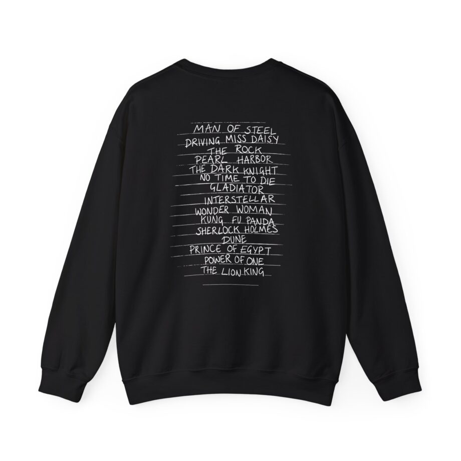 Hans Zimmer Titles Unisex Heavy Blend™ Crewneck Sweatshirt