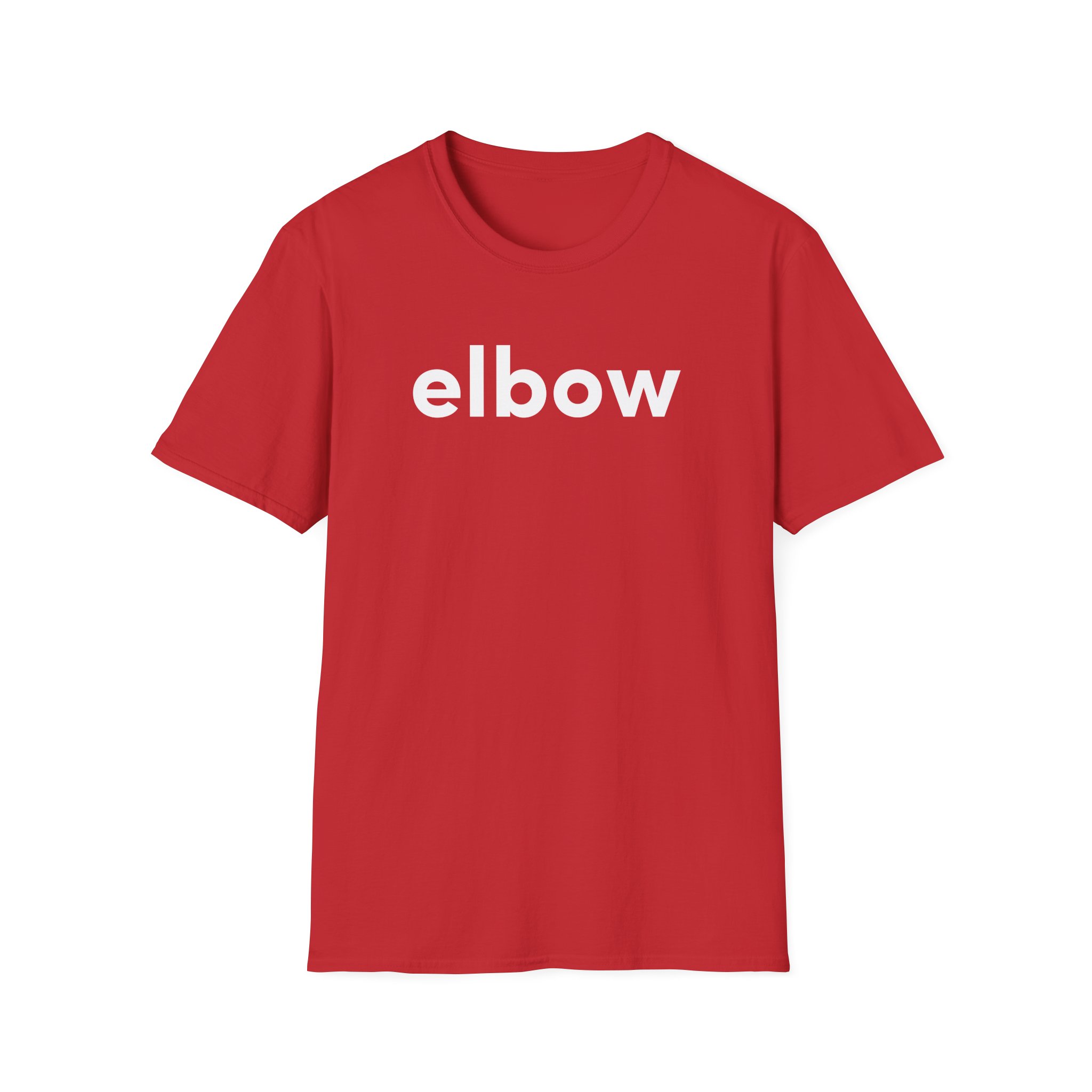 Elbow Audio Logo Unisex Softstyle T-Shirt