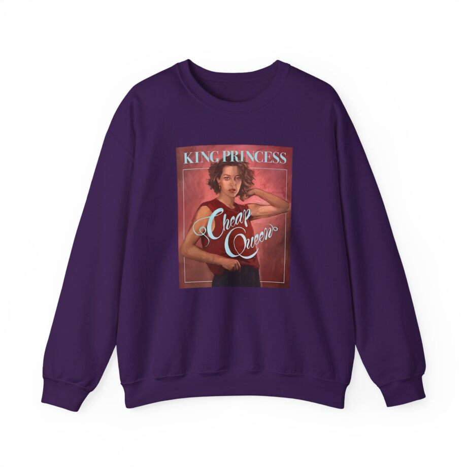 King Princess Cheap Queen Unisex Heavy Blend™ Crewneck Sweatshirt