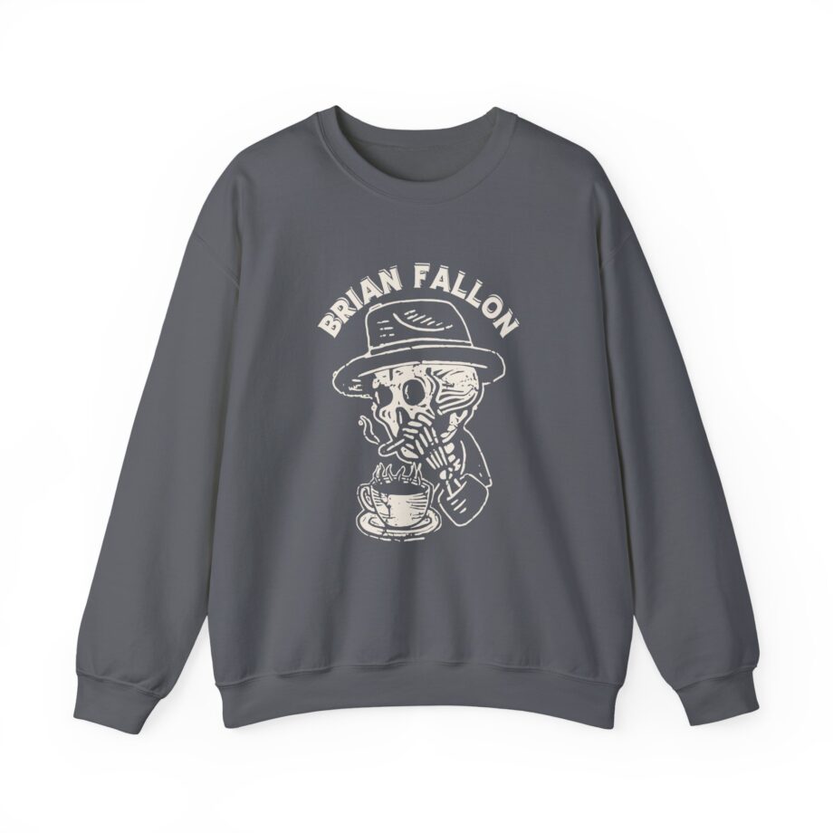 Brian Fallon Smoking Skeleton Unisex Heavy Blend™ Crewneck Sweatshirt