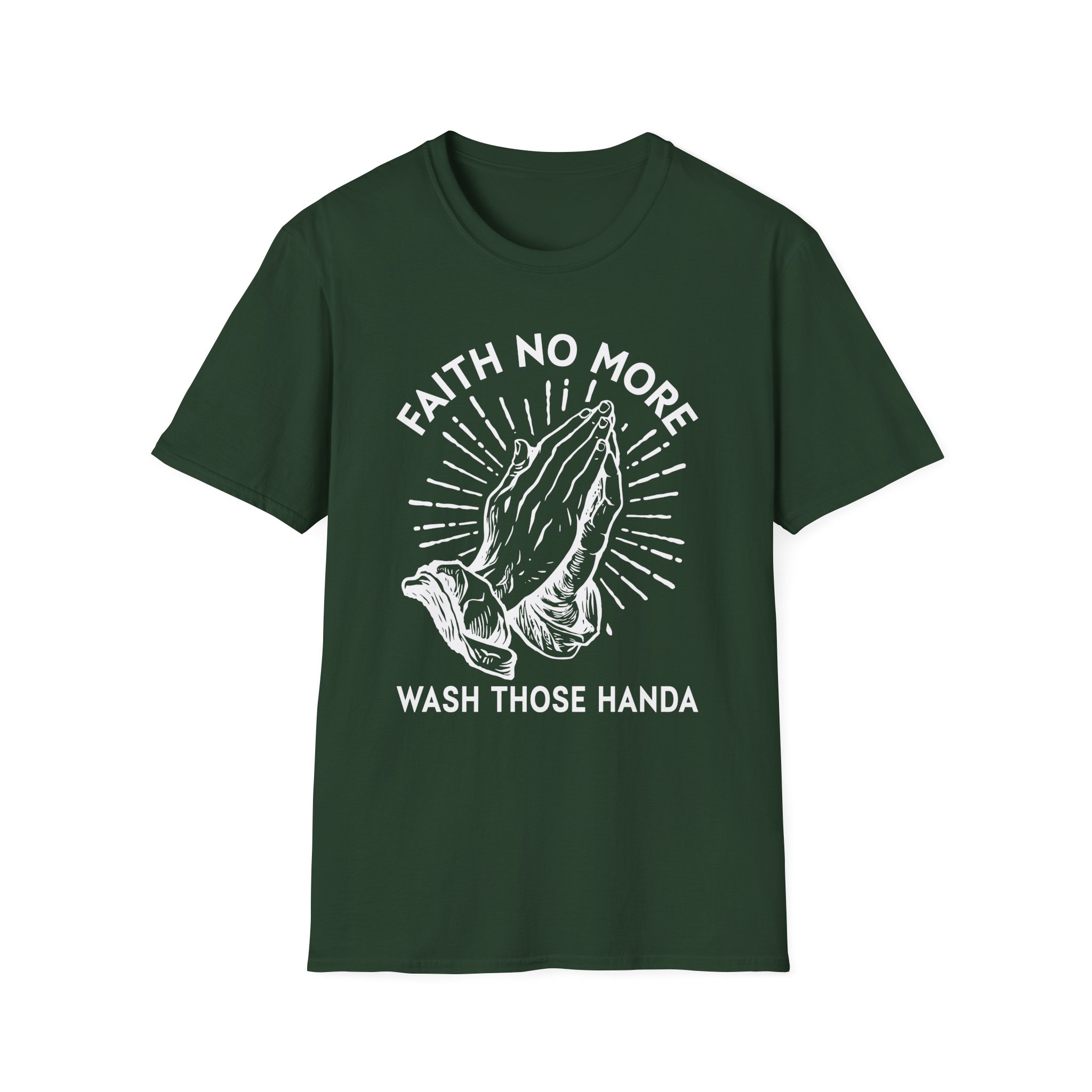 Faith No More Wash Your Hands Unisex Softstyle T-Shirt