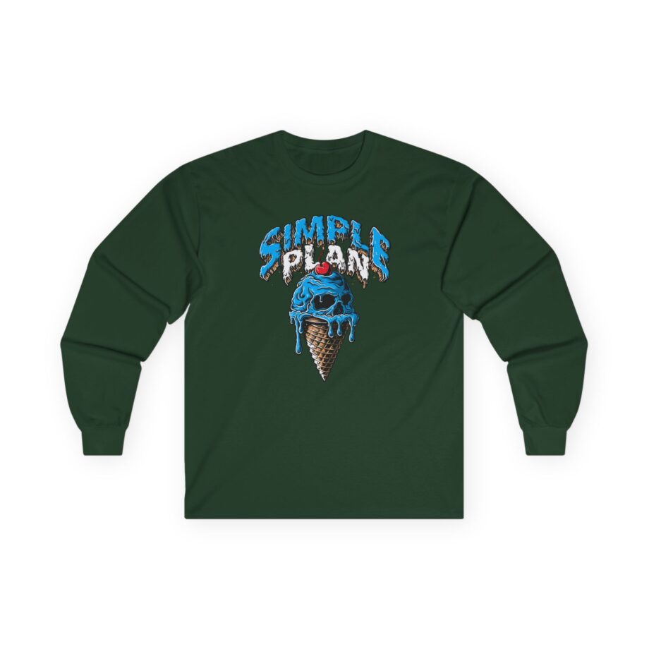 Simple Plan Ice Cream Unisex Ultra Cotton Long Sleeve Tee