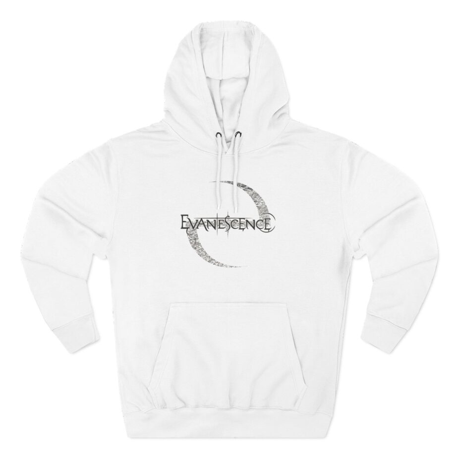 Evanescence Distressed Logo Three-Panel Fleece Hoodie