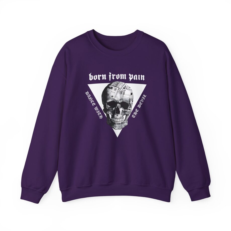 Born From Pain Dance With the Devil Unisex Heavy Blend™ Crewneck Sweatshirt