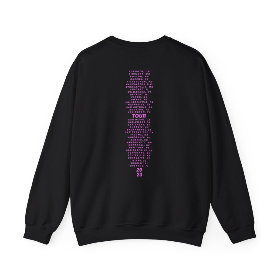 Pink Trustfall Praise Unisex Heavy Blend™ Crewneck Sweatshirt