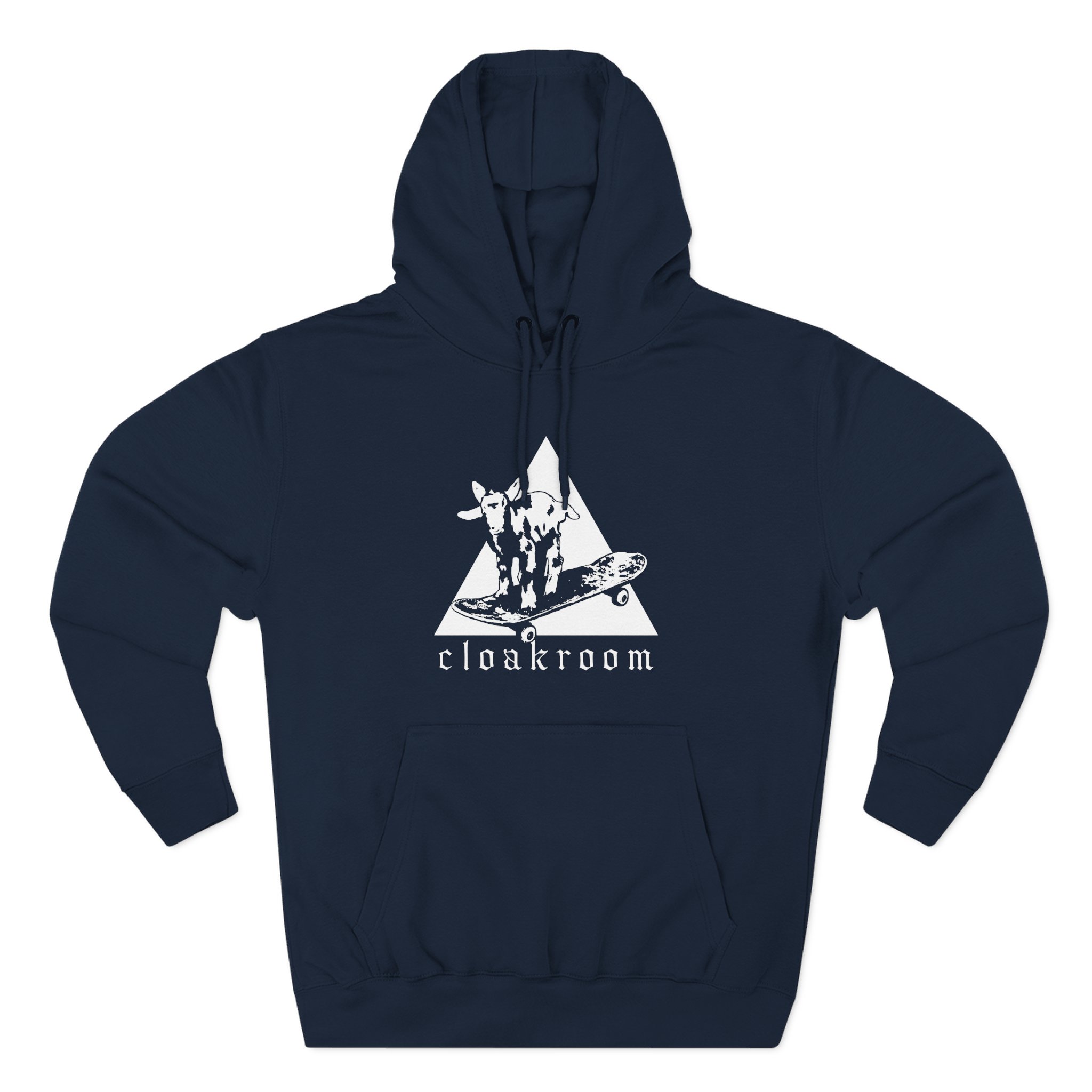 Cloakroom Punk Goat Three-Panel Fleece Hoodie